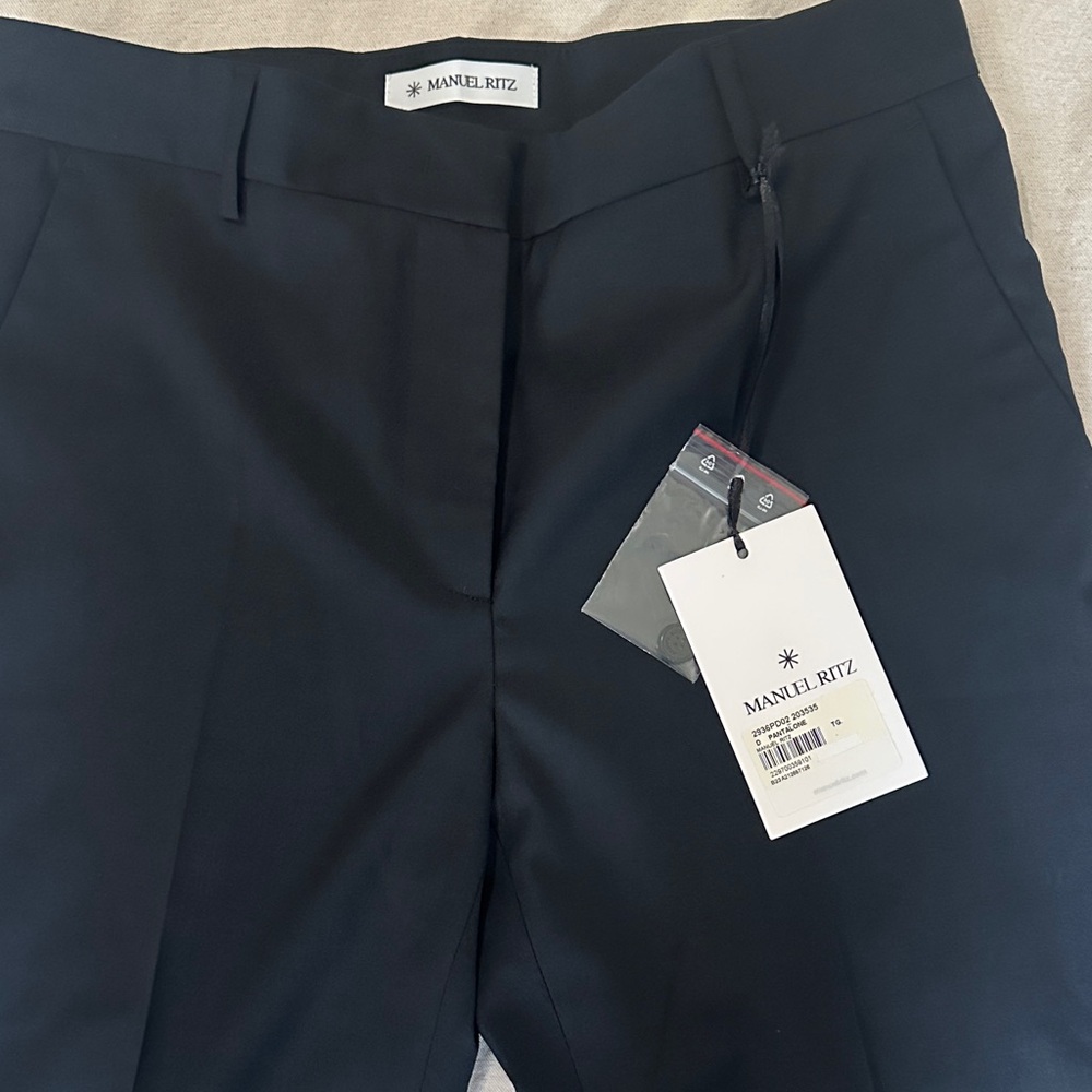Manuel Ritz Black Trousers - Picture 2 of 3